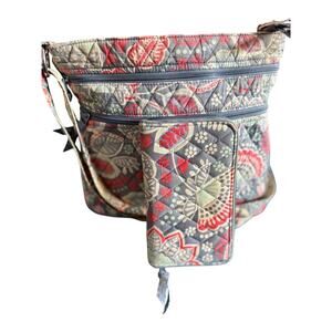 Vera Bradley Nomadic Floral Crossbody Bag and Wallet